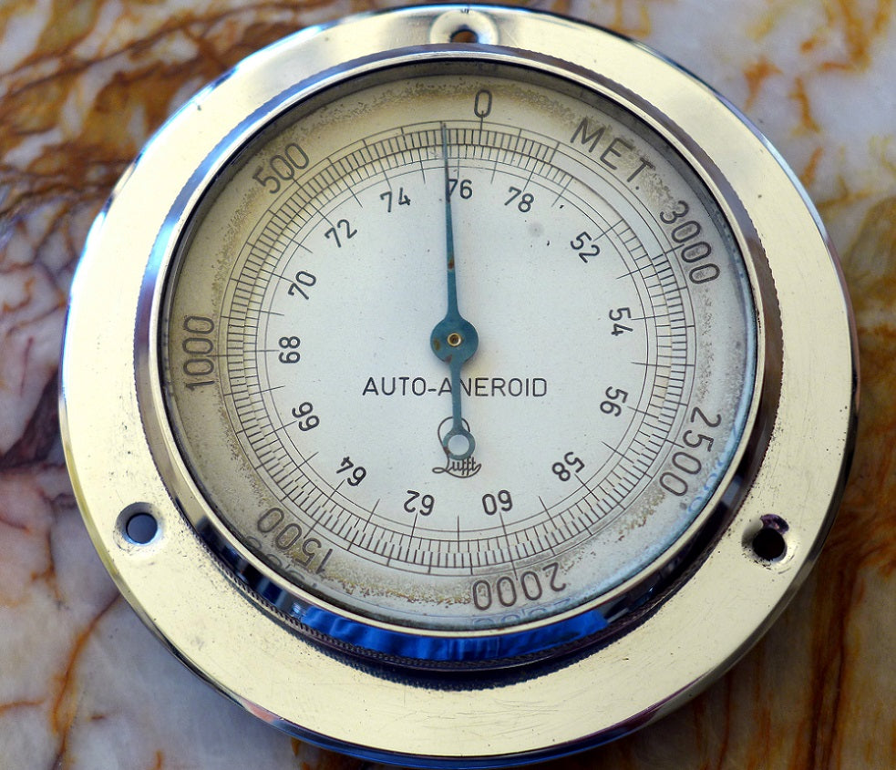 Lufft Auto-Aneroid Dash Instrument