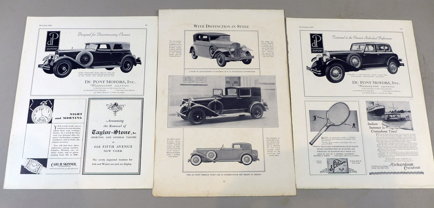 DuPont 3 Original Ads