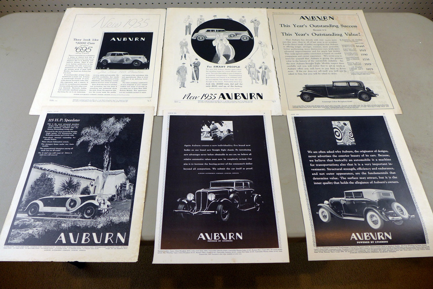 Auburn 17 Original Ads