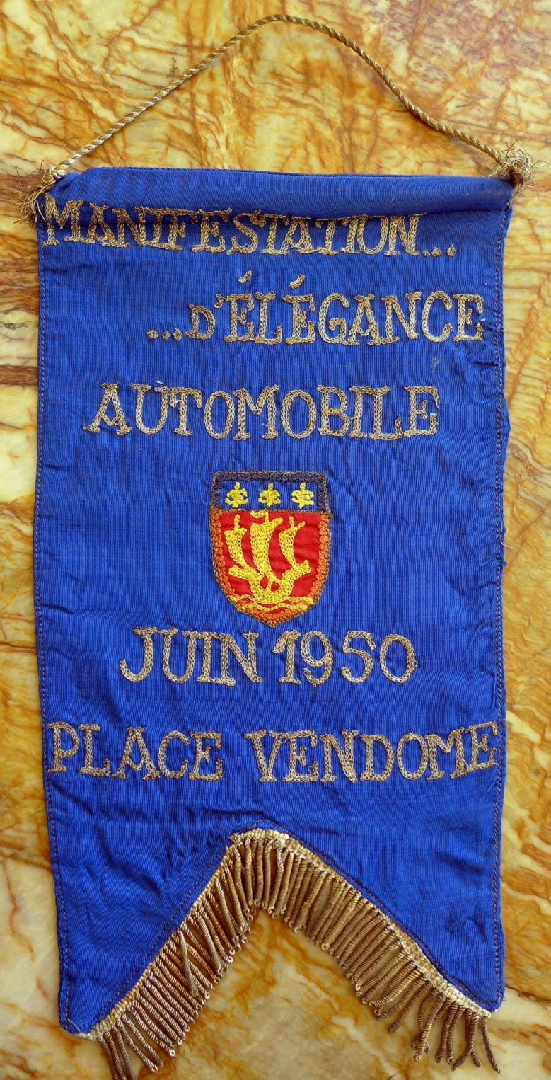 1950  Place Vendome Concours banner