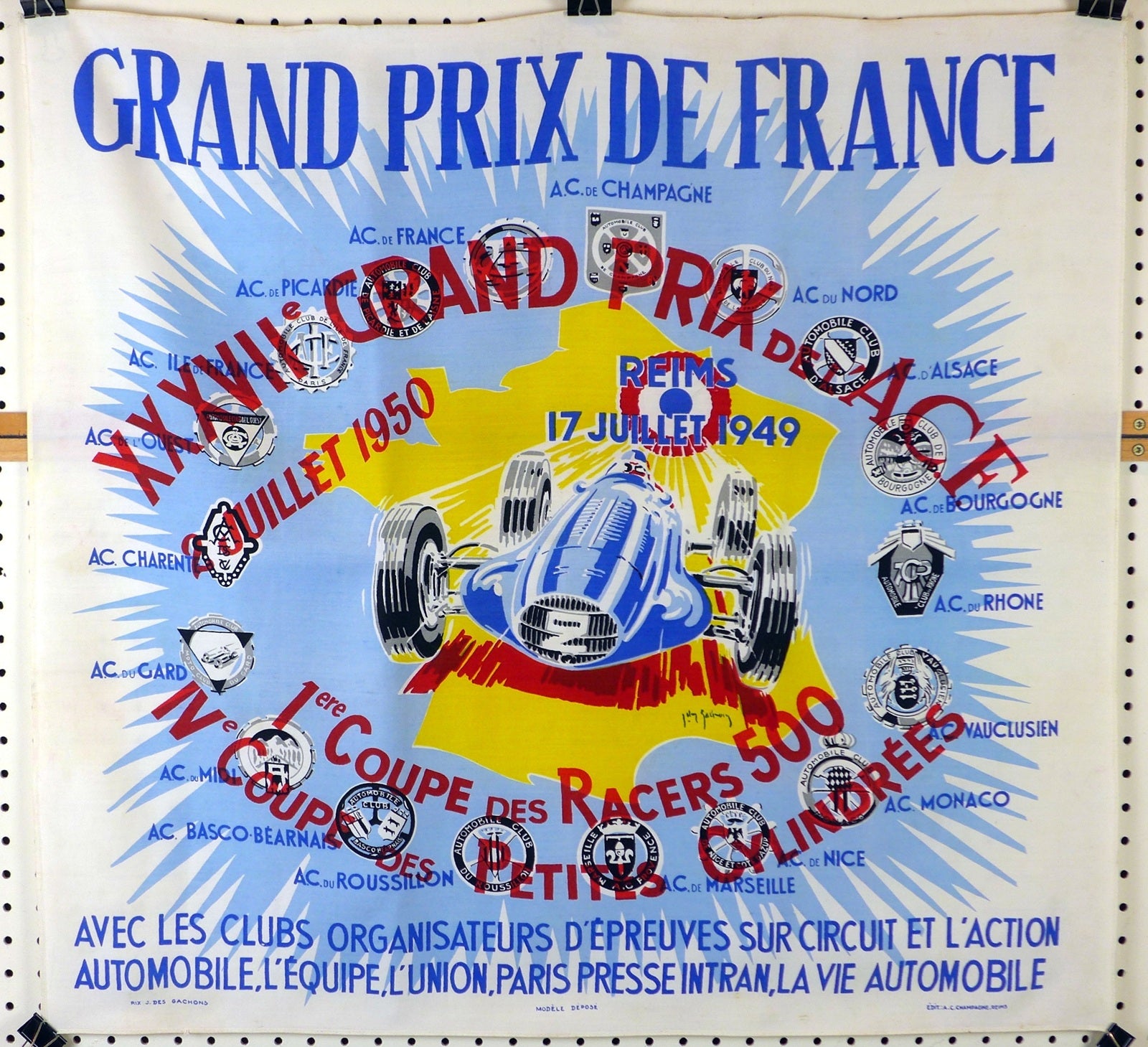 Grand Prix de France scarf