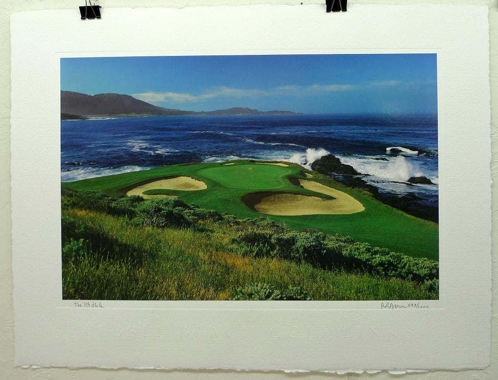 The 7th Hole at Pebble Beach Golf Links Photo Poster