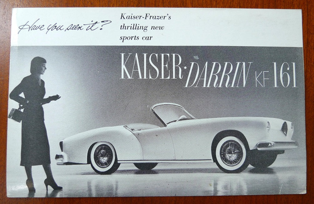 1953 Kaiser-Darrin Postcard