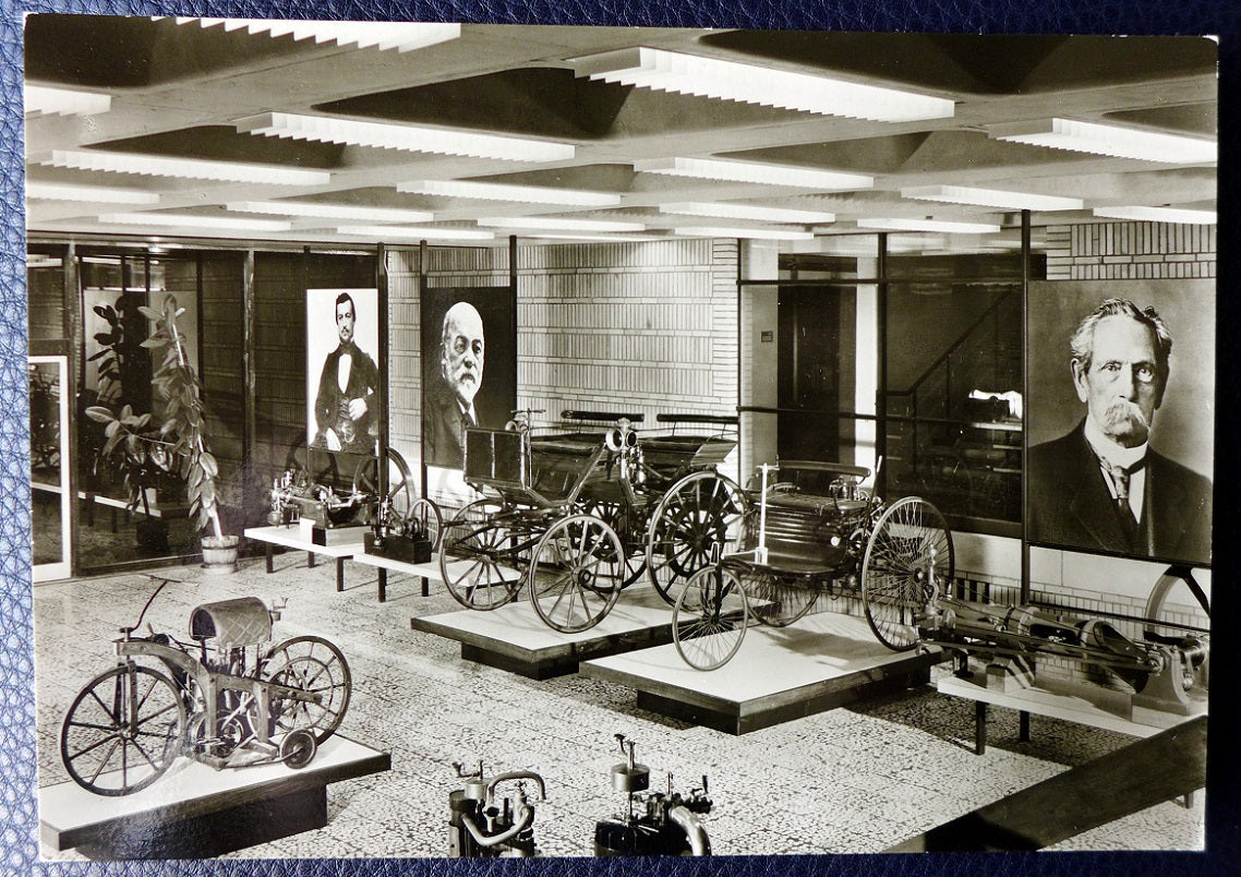Mercedes Museum Postcard