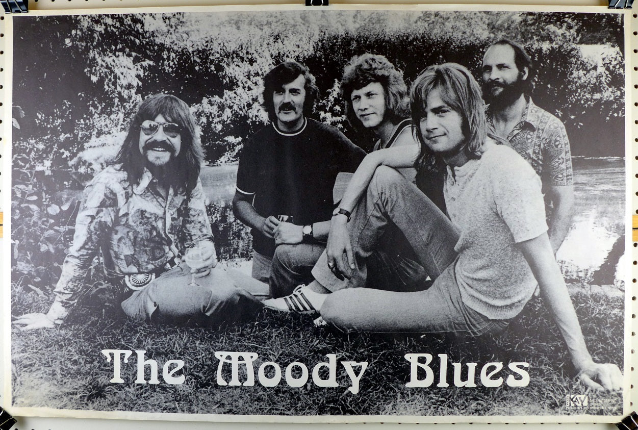 The Moody Blues 1972 Poster