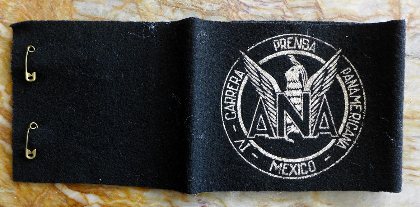 1953 Carrera Panamericana ANA Arm Band