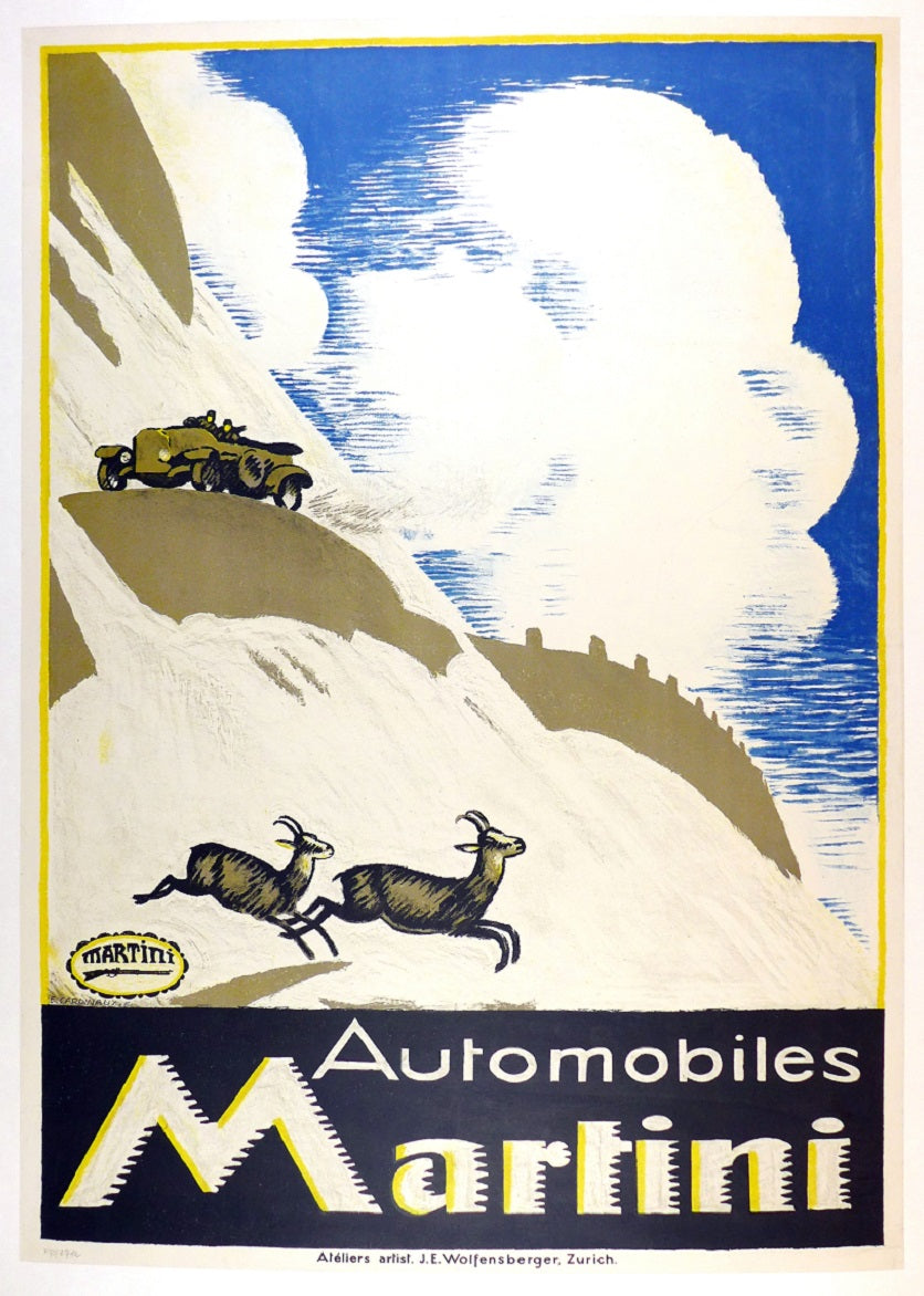 Martini Automobiles Poster