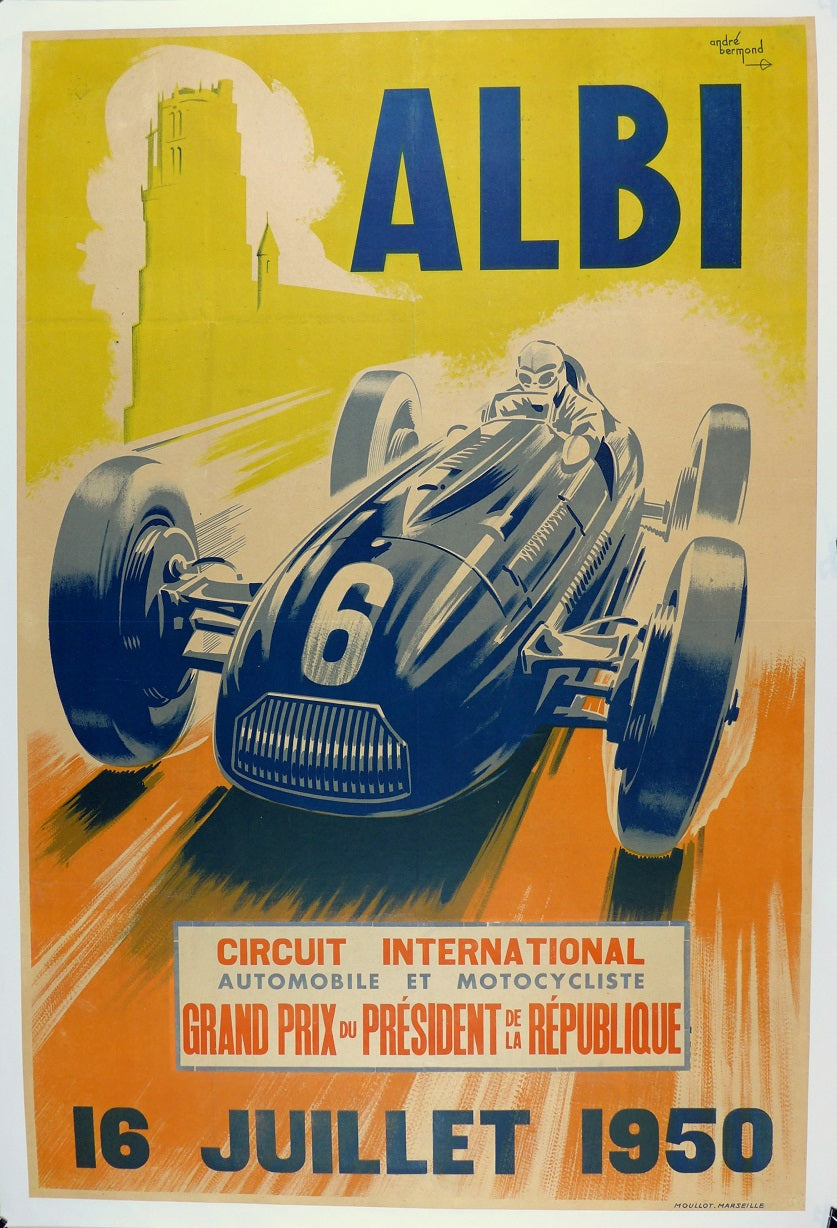 1950 Albi Event Poster