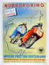 1958 Grosser Preis von Deutschland Poster