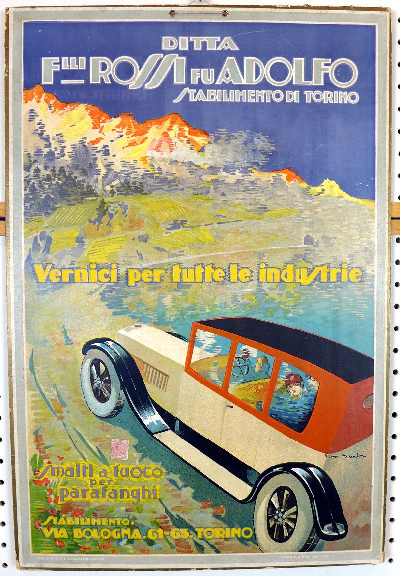 Fratelli Rossi fu Adolfo Window Card