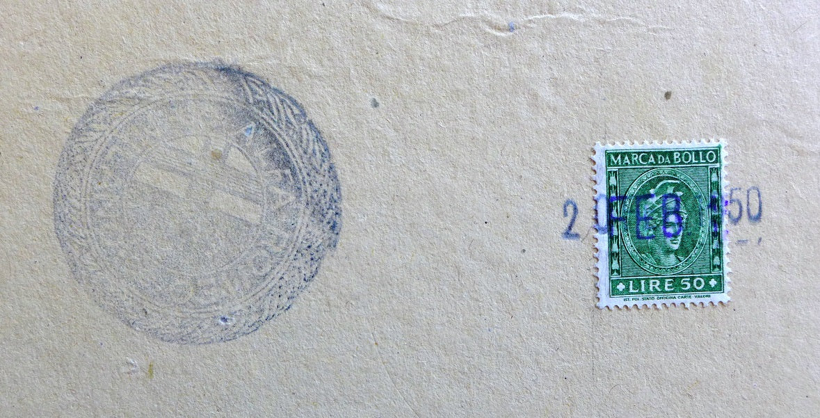 Alfa Romeo 1900 & 2500 Window Card ~ 1950