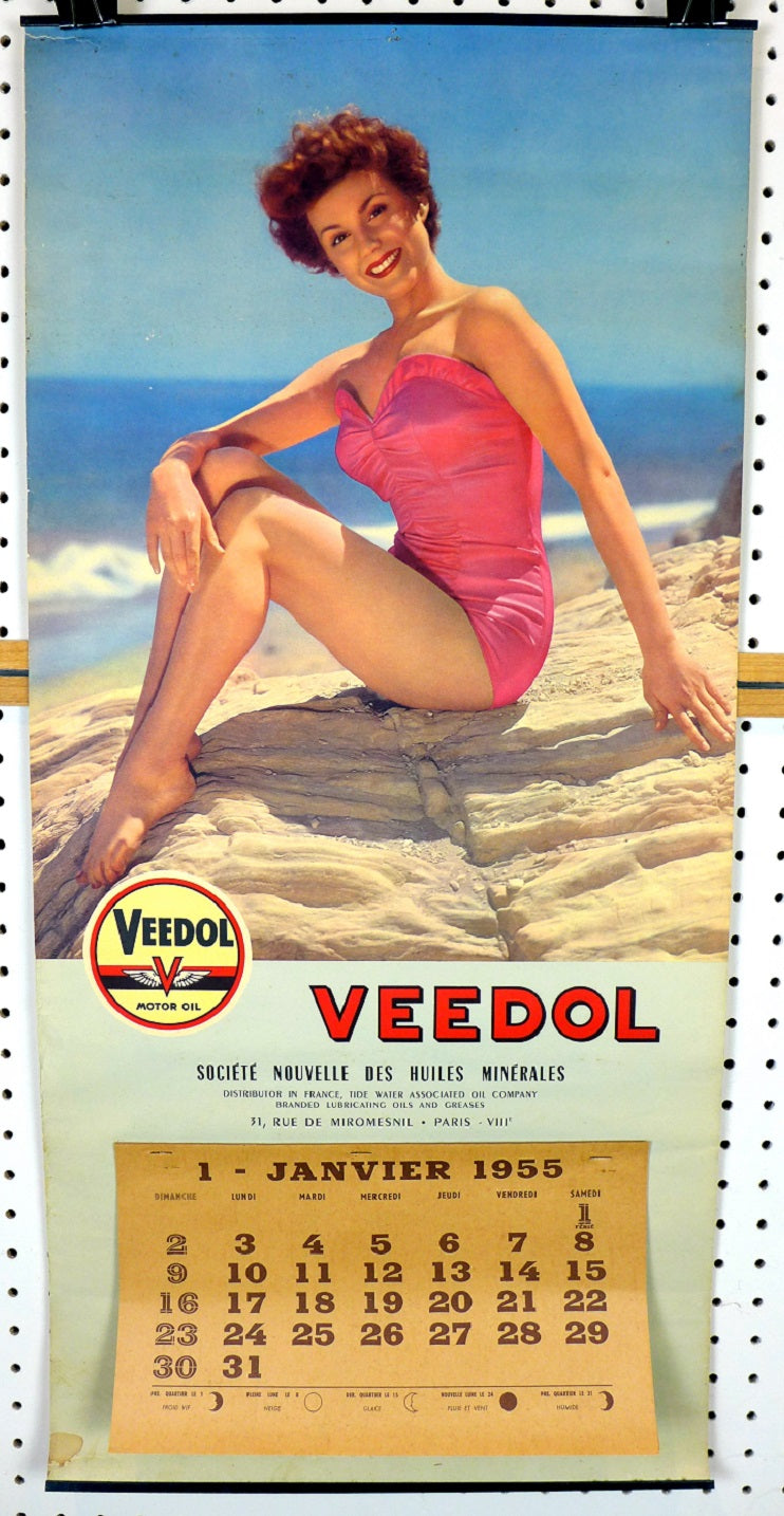 1955 Veedol Calendar