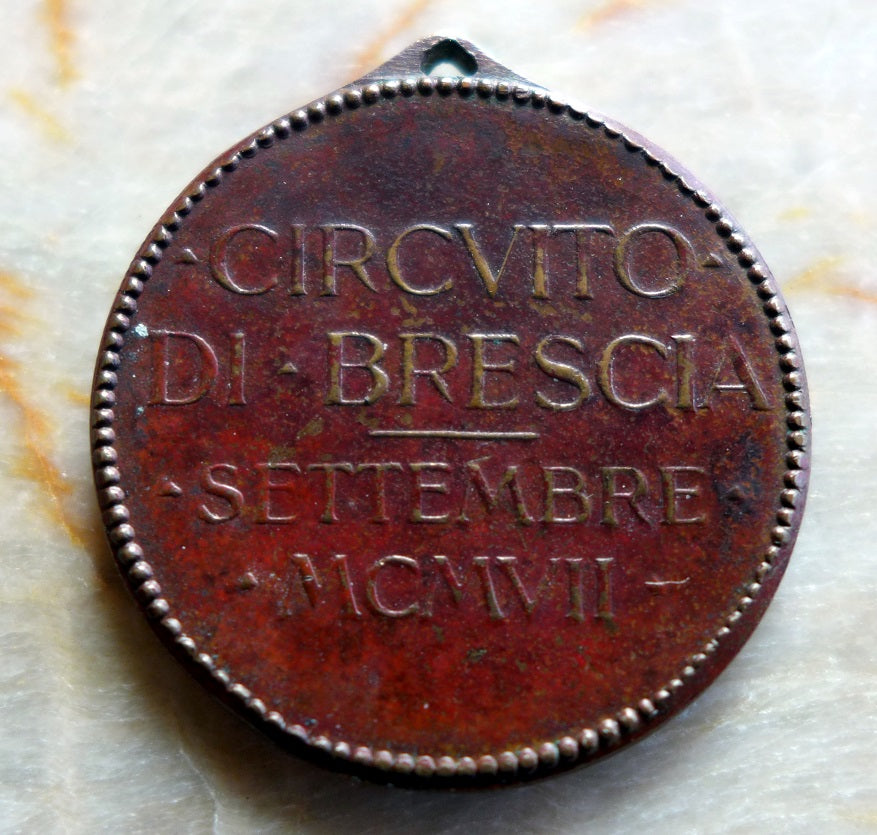 1907 Circuito de Brescia Medallion