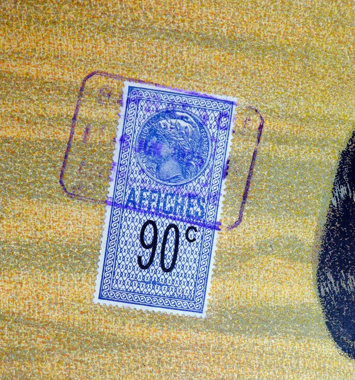 1925 Chalons-sur-Marne Grand Gymkana Automobile Poster