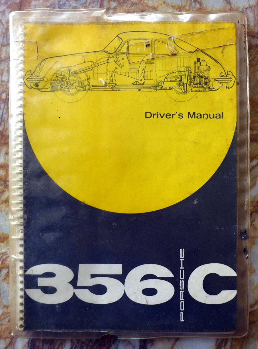 Porsche 356 C Driver's Manual & Pouch ~ English