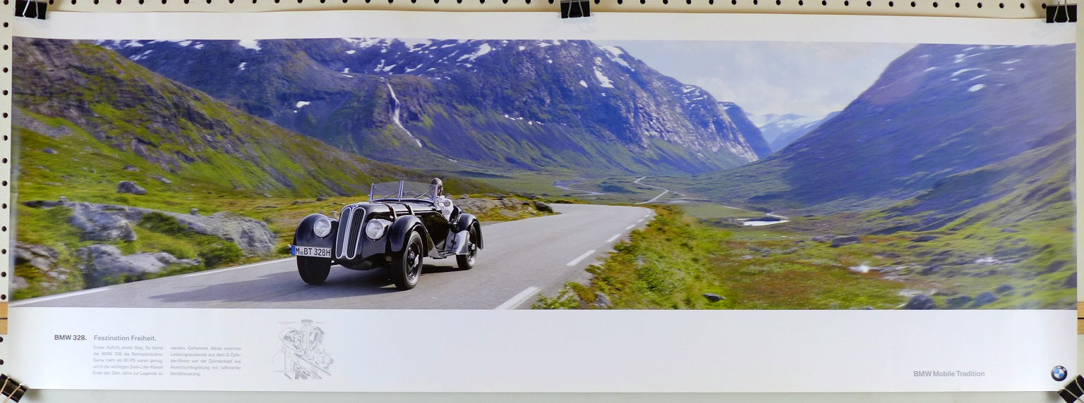 BMW Mobile Tradition Heritage Poster 328