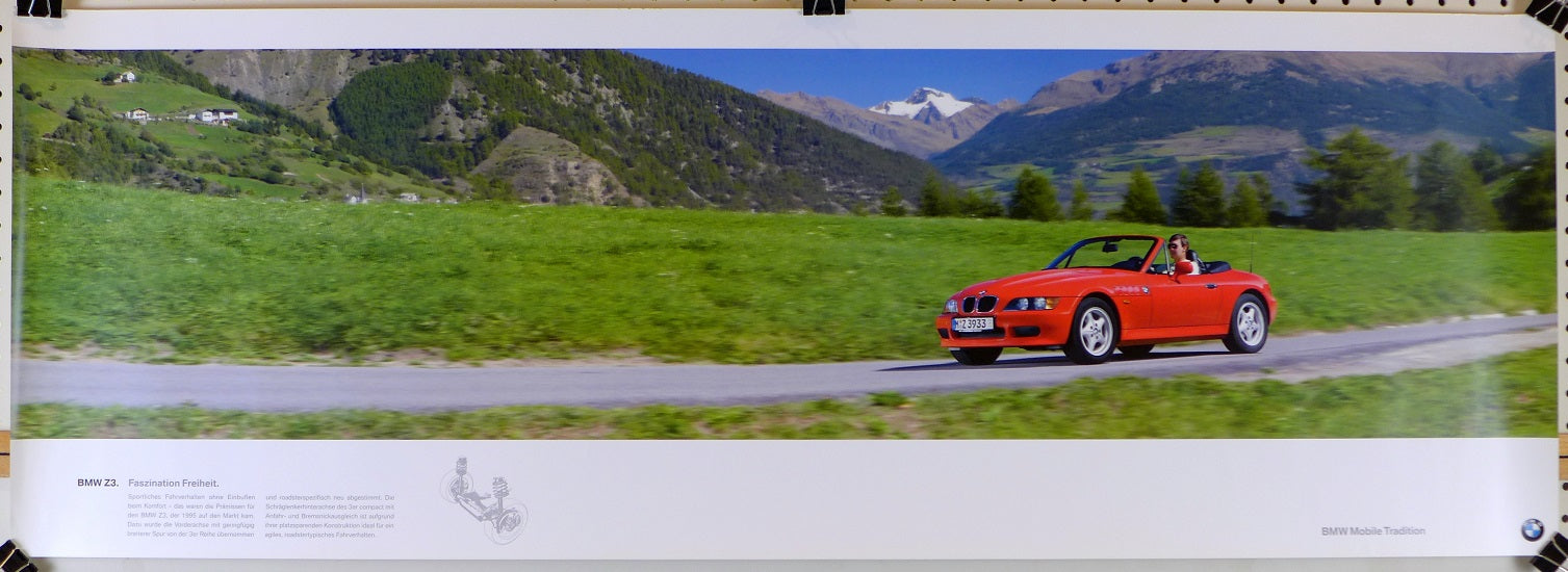Copy of BMW Mobile Tradition Heritage Poster Z3