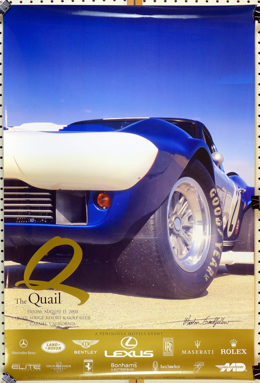 2008 Quail Corvette Grand Sport Poster