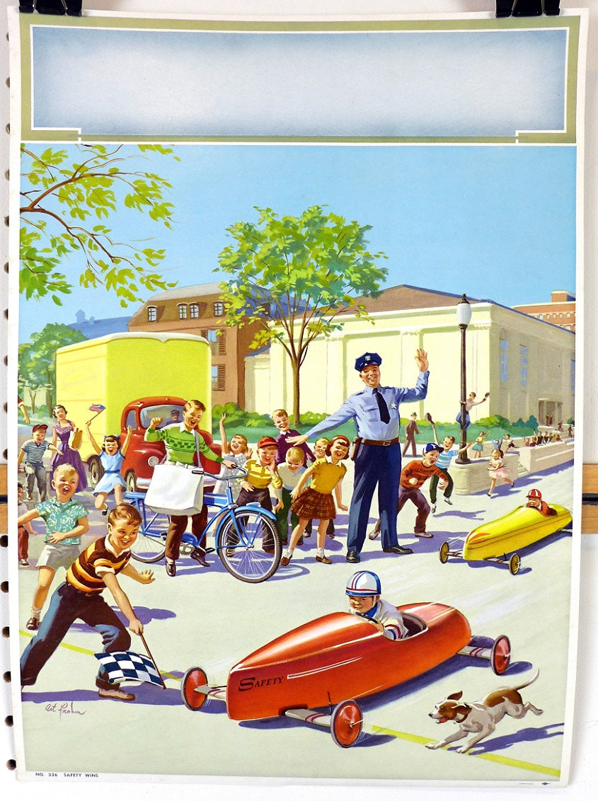 Safety Wins Soapbox Derby Cars