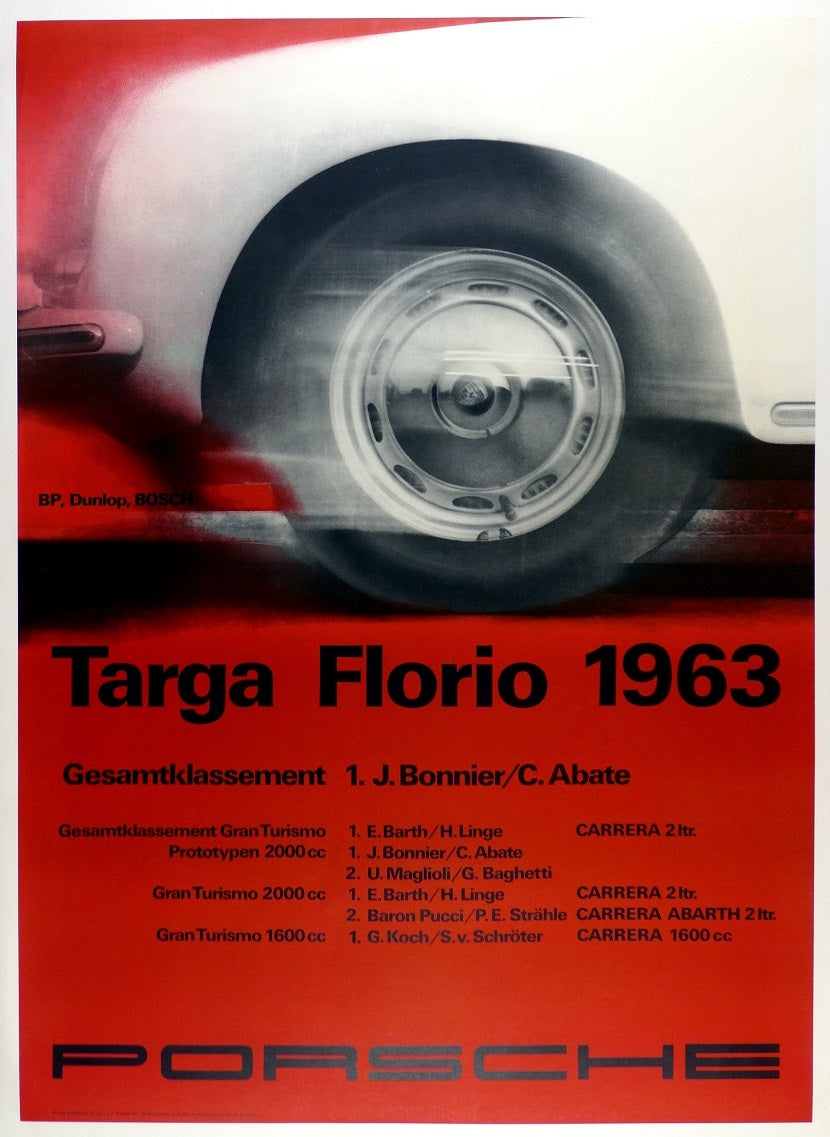 Porsche Targa Florio 1963 Poster