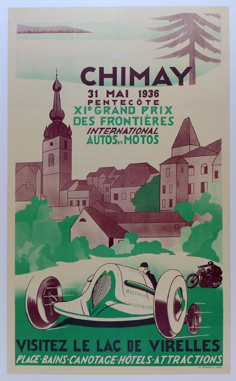 Chimay 1936 Poster