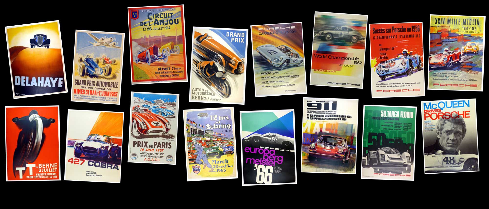 When It Comes to Vintage Automobile Posters, Carmel Valley’s Tony Singer is the Clear Leader of the Pack