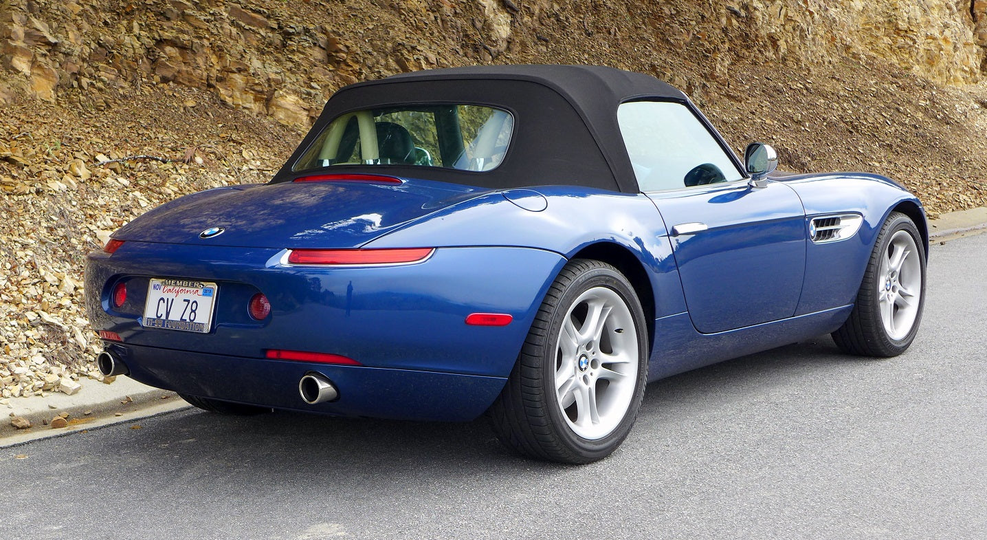 2001 BMW Z8 Topaz Blue with Crema & Black