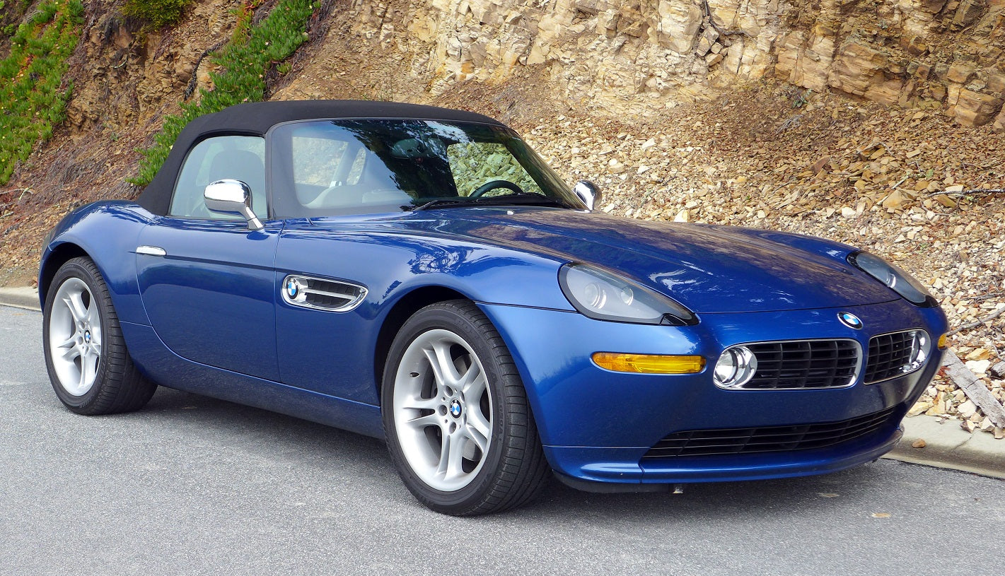 2001 BMW Z8 Topaz Blue with Crema & Black