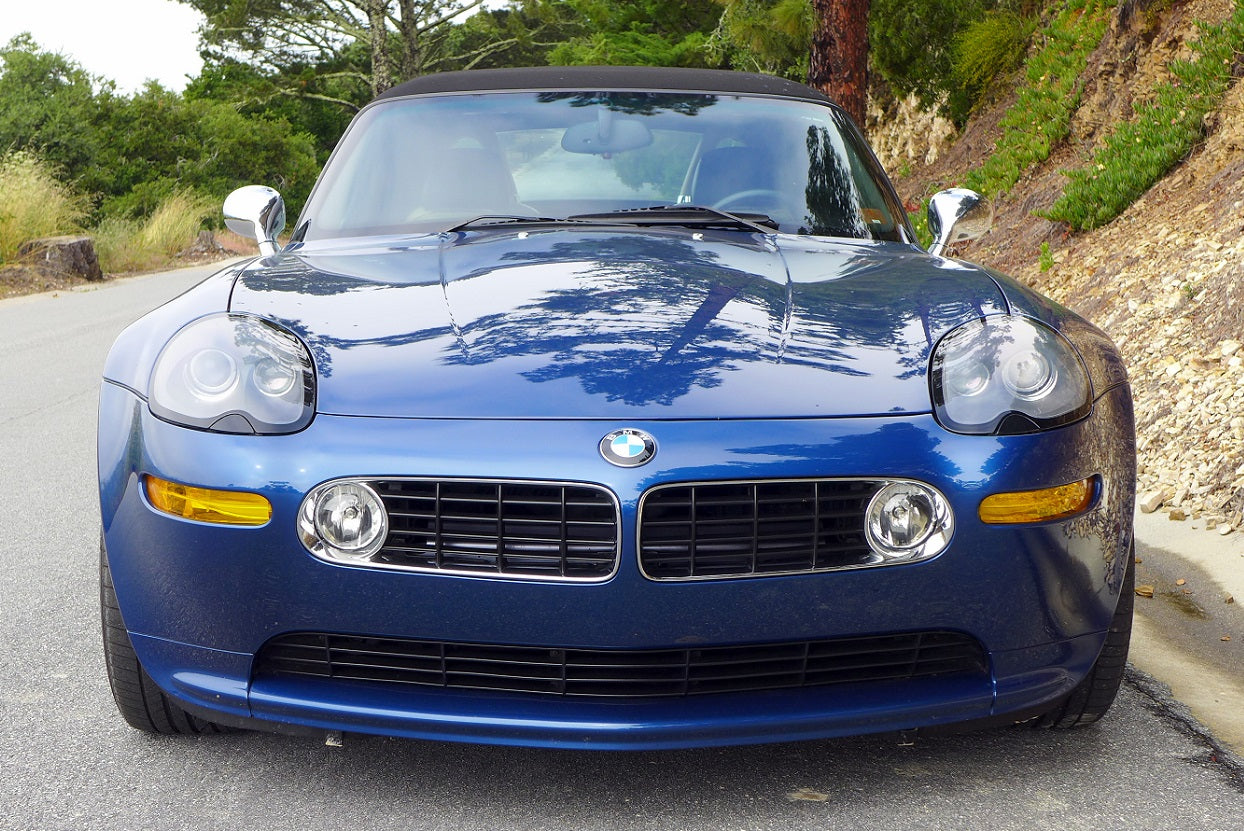 2001 BMW Z8 Topaz Blue with Crema & Black