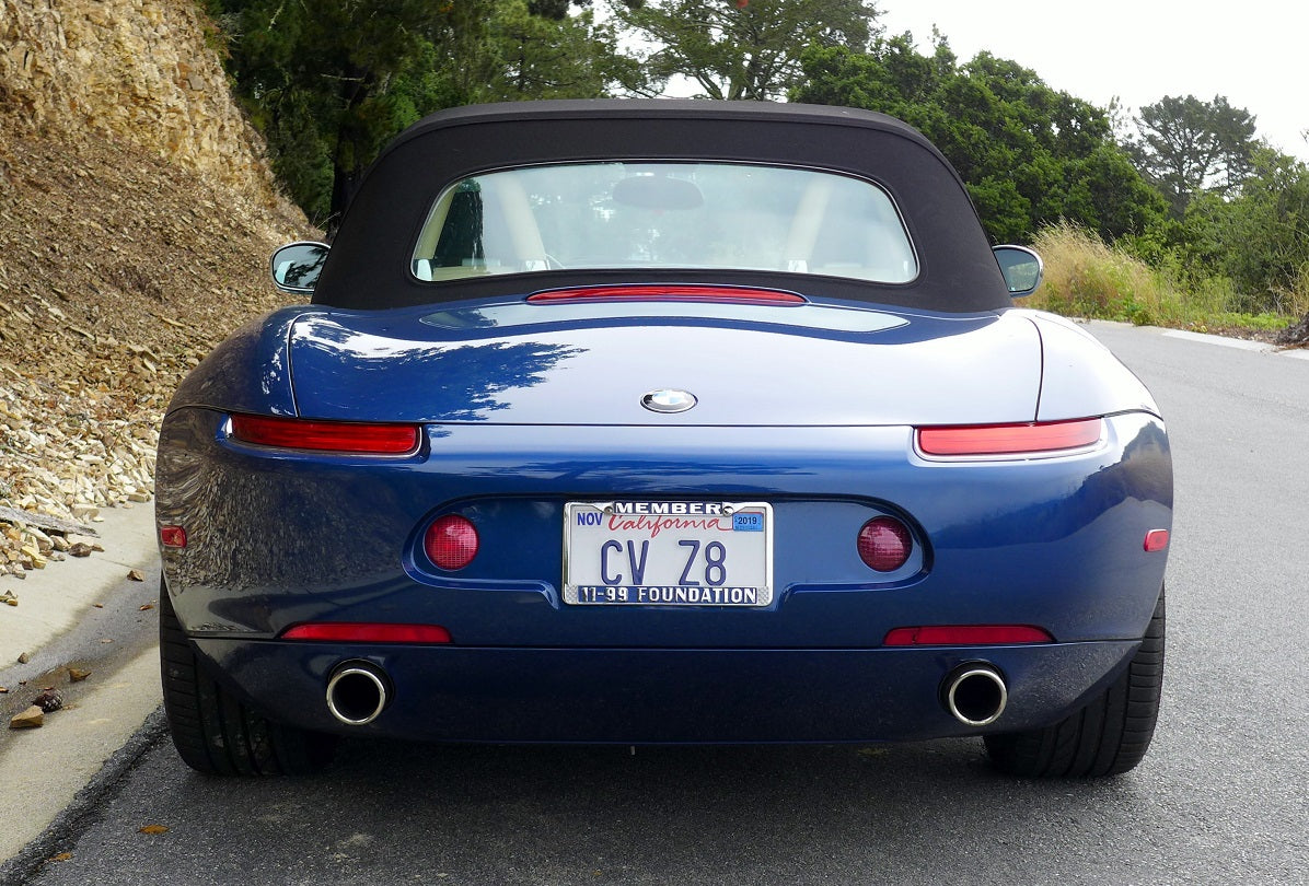 2001 BMW Z8 Topaz Blue with Crema & Black
