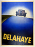 1932 Delahaye Poster