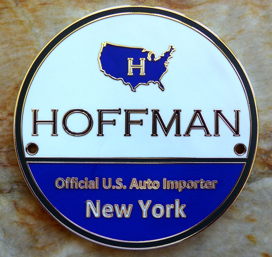 Hoffman Importer grill badge
