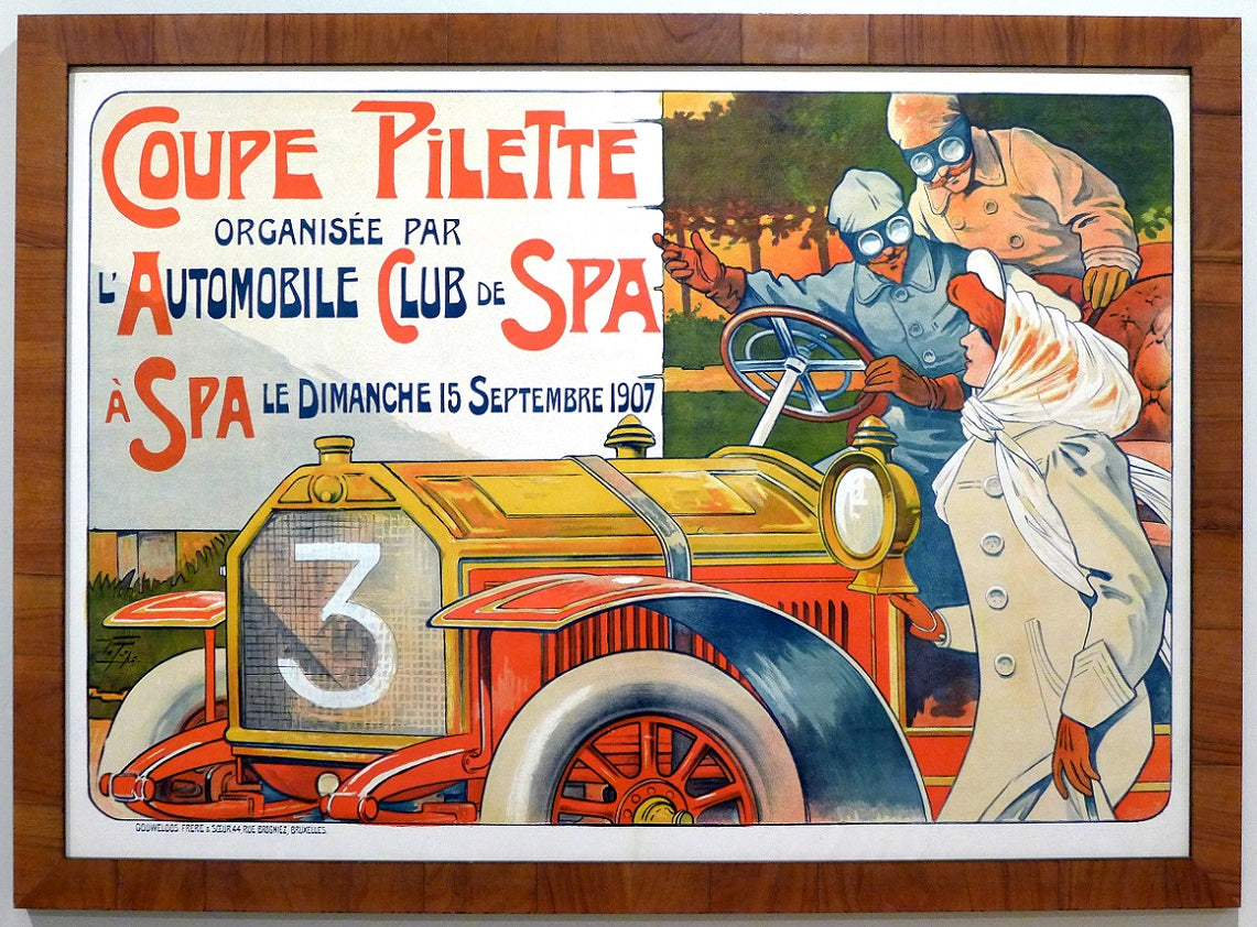1907 Coupe Pilette Poster