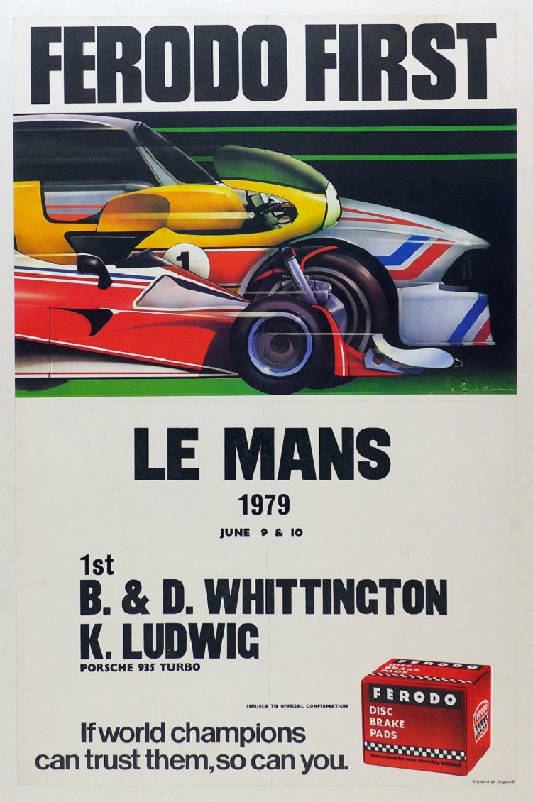 Porsche 1979 Le Mans Winner Poster
