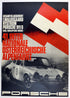 Austrian Alpenfahrt 1970 Porsche Factory Poster