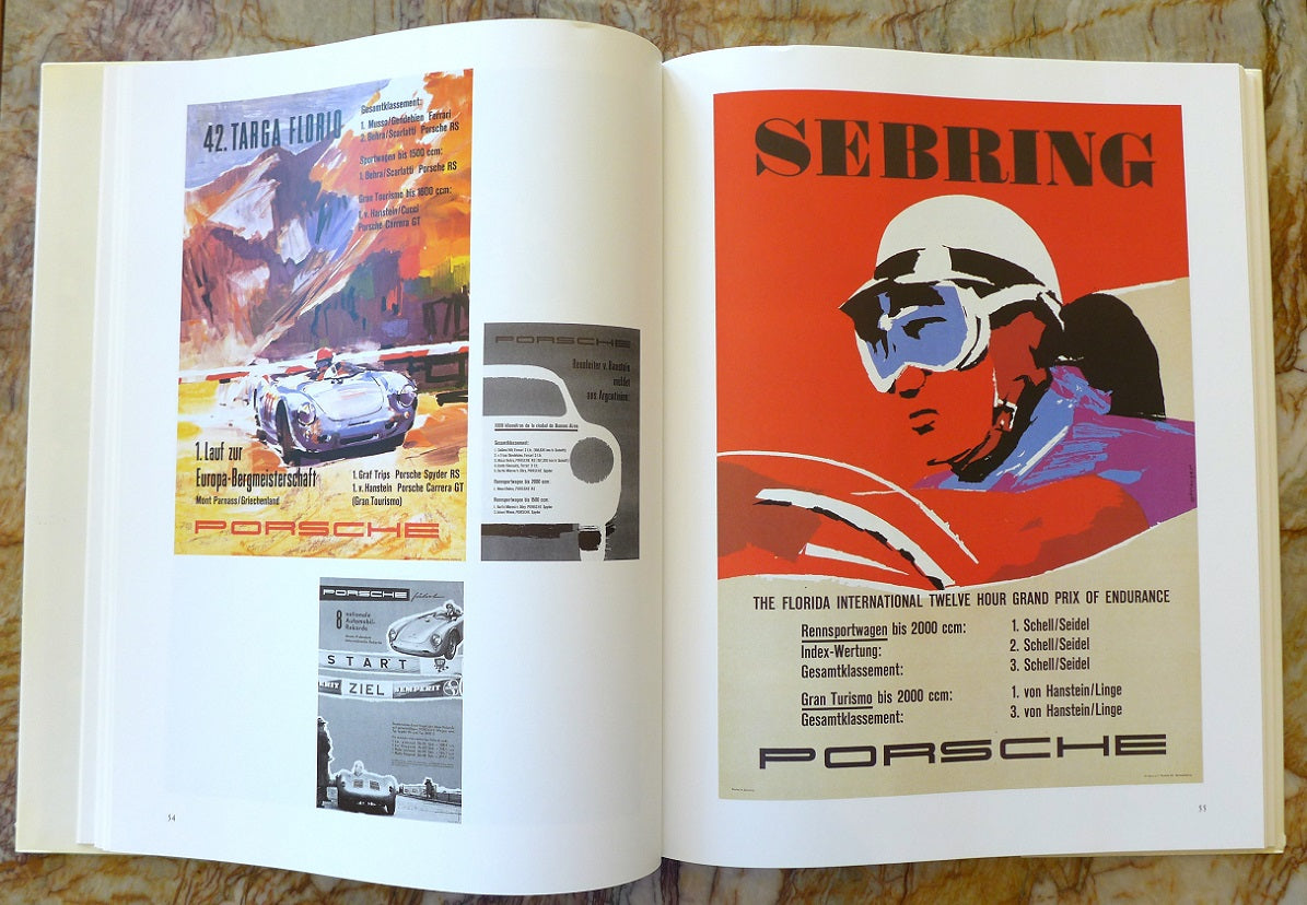 Porsche Posters by Lewandowski 1st Edition