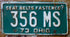 Porsche Ohio 356-MS Original License Plate