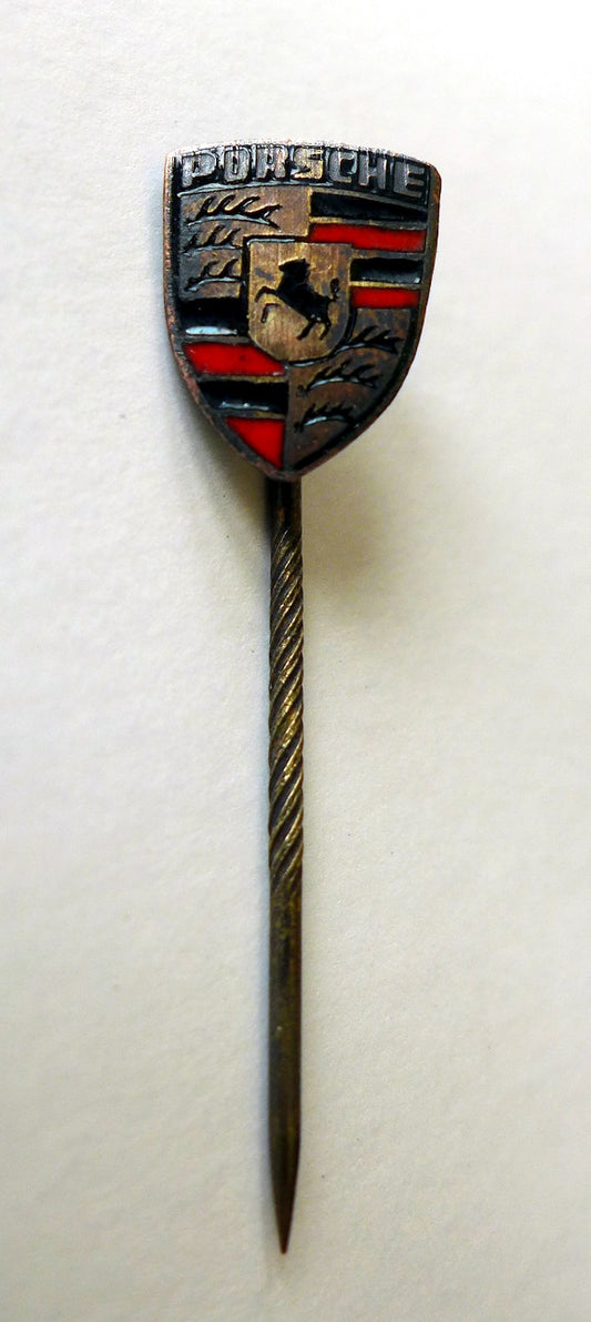 Porsche Crest Lapel Pin – Vintage Auto Posters
