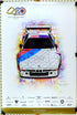 BMW M1 Art Car 2023 Quail Motorsport Poster