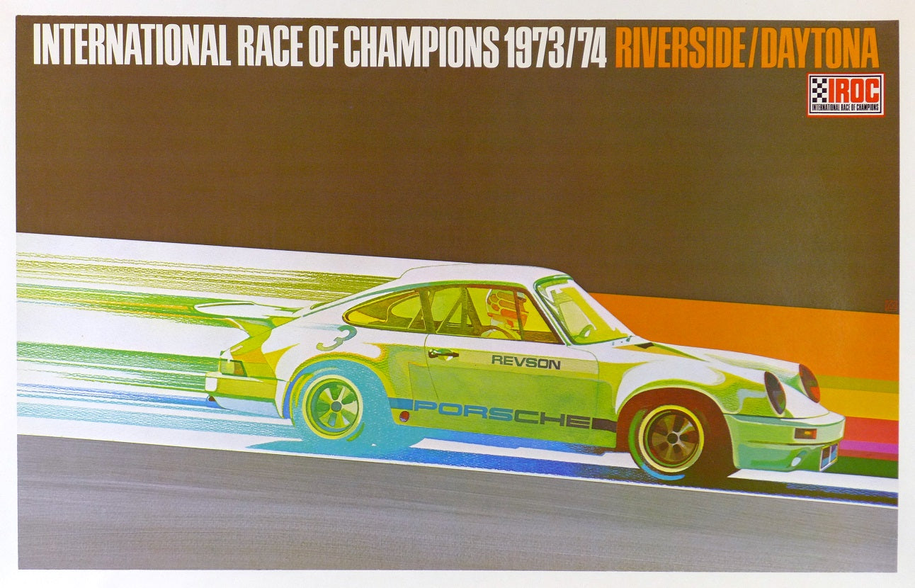 IROC 1973/74 Porsche Poster