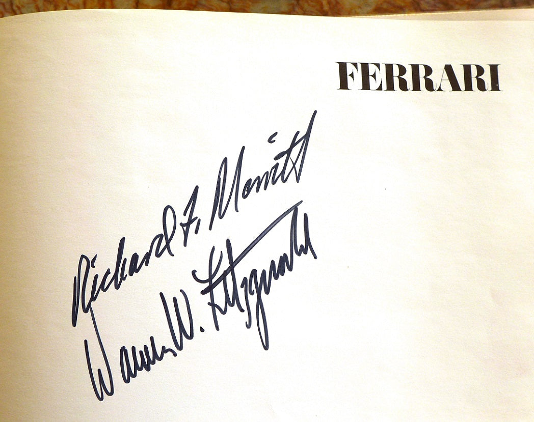 Ferrari Fitzgerald & Merritt Book ~ 1st Edition ~ Double Signed