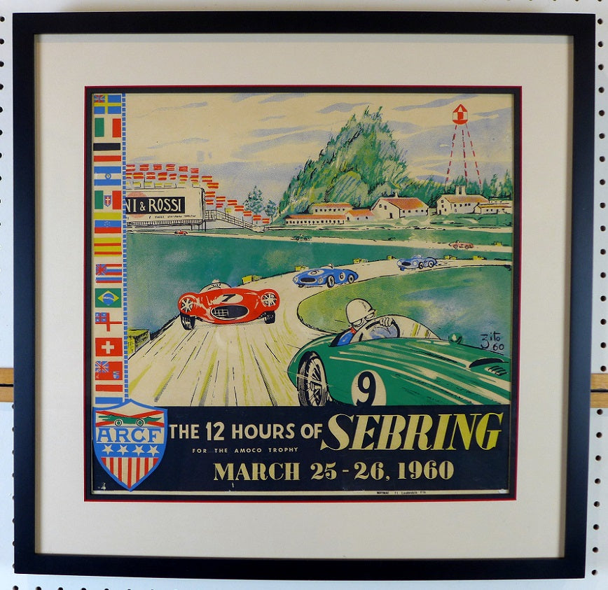 Sebring 1960 event Poster