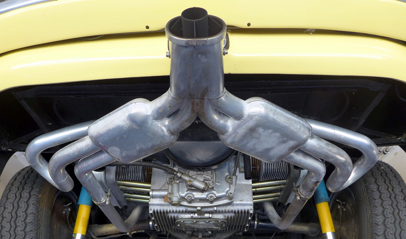 Sebring Exhaust for pushrod engine by James Constas