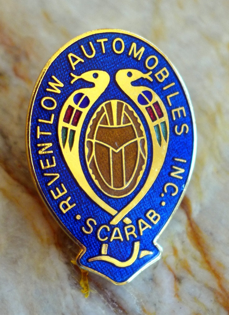 SCARAB lapel pin