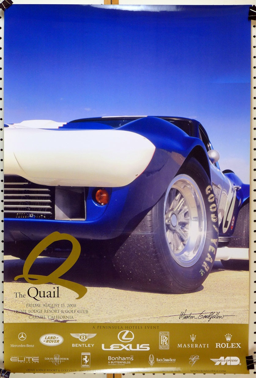 2008 Quail Poster Corvette Grand Sport