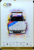 BMW M1 Art Car 2023 Quail Motorsport Poster