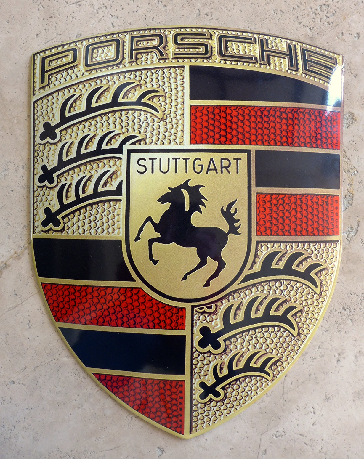 Porsche Crest sign