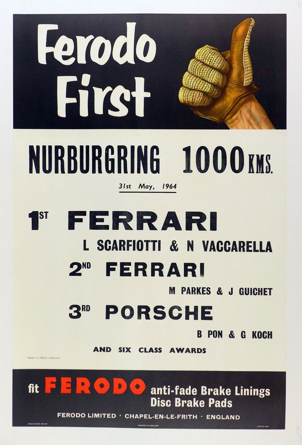 1964 Nurburgring 1000 Km