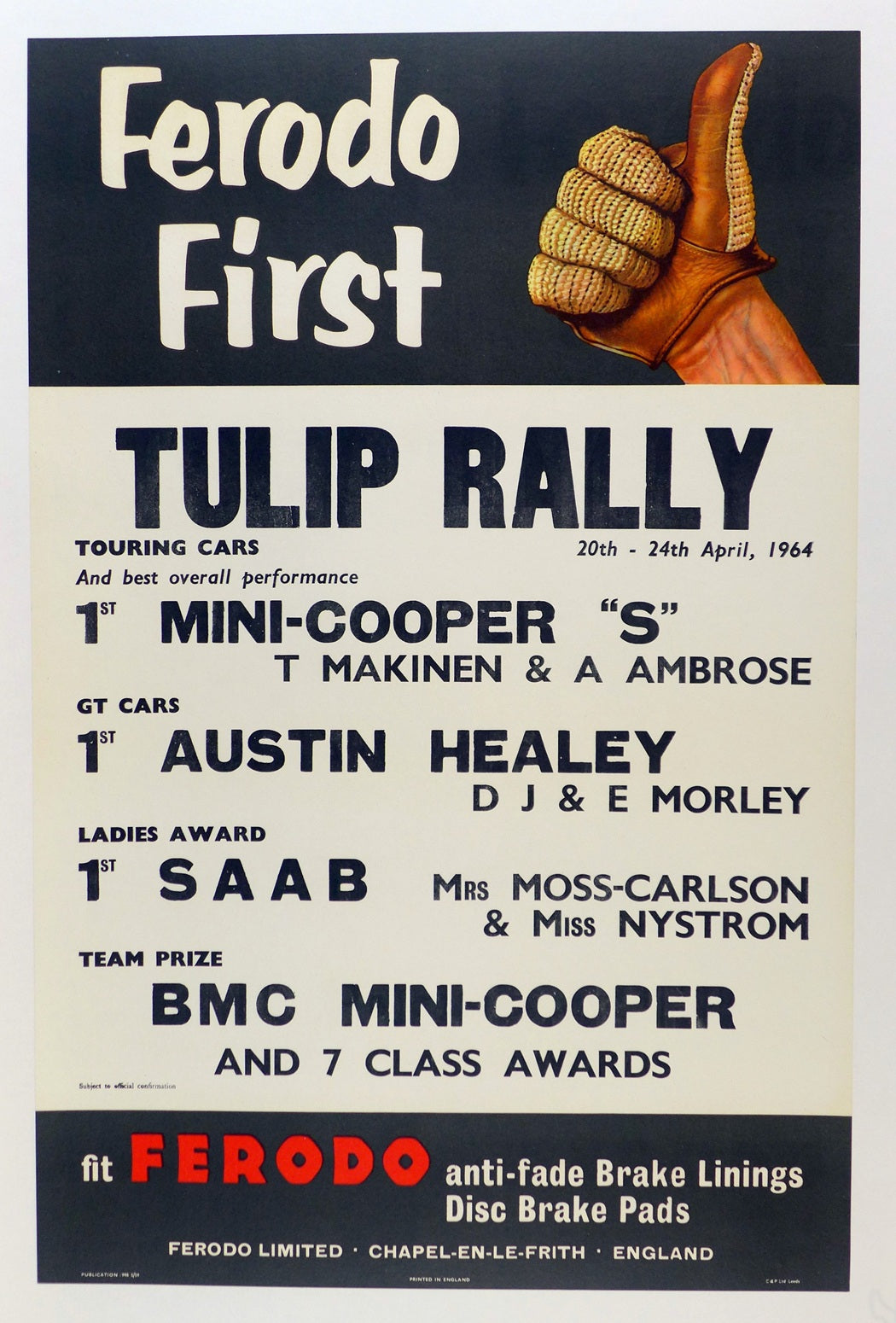 1964 Tulip Rally