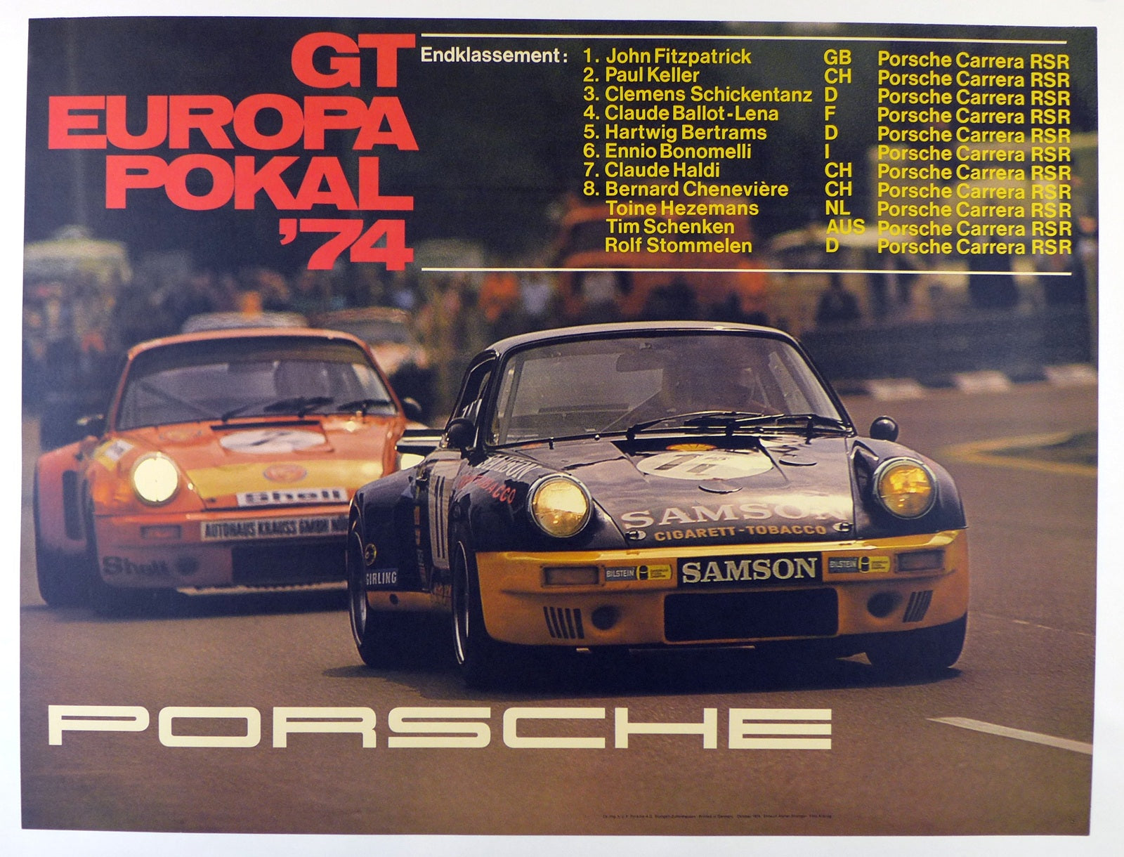 GT Europa Pokal 1974